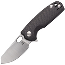 FOX KNIVES FOX/Vox Baby Core Folding Knife - M390 Satin Blade - Carbon Fiber Handle- FX -608 CF - KNIFESTOCK