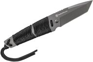 Smith and Wesson Tanto Vast Mes, Paracord Omwikkeld Handvat, Nylonvezel Schede - KNIFESTOCK