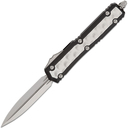 Microtech Makora D/E SS Stonewash STD and STW Brut Inlay 206-10BIS - KNIFESTOCK