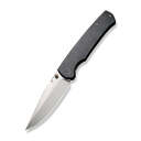 WE Evoke Black Titanium Handle Silver Bead Blasted CPM 20CV Blade WE21046-1 - KNIFESTOCK