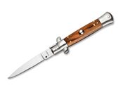 Böker Magnum Sicilian Needle vyskakovací nôž 8.2 cm OLIVE WOOD - KNIFESTOCK
