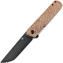 Kansept Foosa 154CM Blade Plaid Brown Micarta X2020T2 - KNIFESTOCK