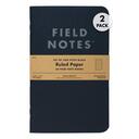 Field Notes Pitch Black Ruled Note Book 2-Pack FN-36 - KNIFESTOCK