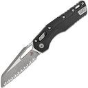 Microtech MSI® S/E Tri-Grip Wtryskowo Formowany Czarny Apoc Pełne Ząbkowanie 210T-12APPM - KNIFESTOCK