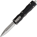 Microtech Dirac D/E Stonewash Standard Partial Serration 225-11 - KNIFESTOCK