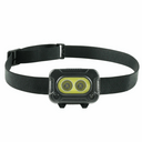 Technik čelovka s pogumovaním, LED CREE XPG-2+LED COB, USB-C, červené svetlo, stroboskop - KNIFESTOCK