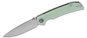 CIVIVI Imperium Front Flipper Mes - Natuurlijke (Jadegroene) G10 C2107A - KNIFESTOCK