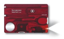 Victorinox SwissCard Lite, red translucent 0.7300.T - KNIFESTOCK