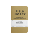 Field Notes Original Kraft Plain 3-Pack FN-03 - KNIFESTOCK