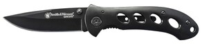 Smith &amp; Wesson All Black Hole In Han SW423B - KNIFESTOCK