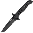 CRKT M16® - 10KSF TANTO BLACK WITH TRIPLE POINT™ SERRATIONS CR-M16-10KSF - KNIFESTOCK