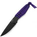 Anv Knyses P100 - Sleipner, Cerakote Black, Paracord Purple AnvP100-045 - KNIFESTOCK