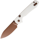 Vosteed Raccoon(Top Liner Lock) 14C28N Copper Dune White G10 A2913 - KNIFESTOCK