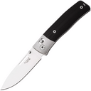 LionSteel NINI Folding knife M390 satin blade, Ti BOLSTER, BLACK G10 handle NN2 GBK - KNIFESTOCK