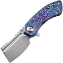 Kansept Mini Korvid Satin CPM-S35VN Lightning Strike Anodized Titanium Handle K3030A8 - KNIFESTOCK