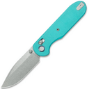 GEO Knife Ethereal Cutter SW M390 Blade Tiffany Blue G10 - KNIFESTOCK