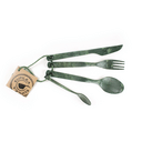 KUPILKA CUTLERY Fork, knife, spoon, teaspoon Green 30250252 KCUTG0 - KNIFESTOCK