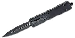 MICROTECH Dirac Delta D/E Black Full Serration Tactical 227-3T - KNIFESTOCK