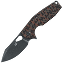 Fox Knives Yaru FX-527CF Space Coral Copper Carbonfaser Taschenmesser, Design von Jesper Voxnaes - KNIFESTOCK