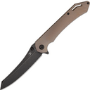 Kansept Colibri Tech Black Stonewashed CPM S35VN Bronze Anodized Titanium K1060A5 - KNIFESTOCK