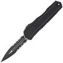 Microtech CYPHER II D/E BLACK PART SERRATE TÁTICO 1242-2T - KNIFESTOCK