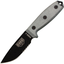 ESEE ESEE-3, Serrated Edge Esee-3S-B - KNIFESTOCK