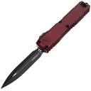 Microtech ULTRATECH GEN IV D/E BLACK STANDARD MERLOT 11224-1MR - KNIFESTOCK