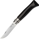 Opinel N8 inox heban - KNIFESTOCK