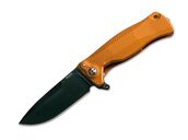 Lionsteel 01LS111 Orange Black Griff aus Aluminium Orange - KNIFESTOCK