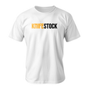 KNIFESTOCK T-shirt, Big Logo, White, L - KNIFESTOCK