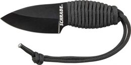 Cuțit de gât mic Schrade, oțel 8Cr13MoV, mâner înfășurat cu paracord - KNIFESTOCK