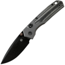 Vosteed Psyop 301 S35VN Fekete Stonewash, Fekete Norplex UltreX™ Micarta &amp; Titán - KNIFESTOCK