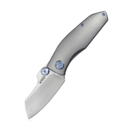 KUBEY Monsterdog Couteau Pliant Frame Lock Double Thumb Studs Manche en Titane KU285A - KNIFESTOCK