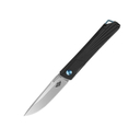 Oknife Borzoi (Black) D2, G10, Black - KNIFESTOCK