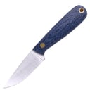 Brisa Necker 70-Bluejeans micarta 12C27 Flat Sheath Necker 70 Leather BRS-003-9821-1549 - KNIFESTOCK