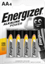Energizer alkáli elemek Alkaline Power ceruza AA/4 LR6/4 - KNIFESTOCK