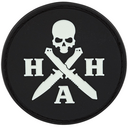 Hardcore Hardware HHA PVC Patch - 2018 HHA GITD Patch 2018 GITD Patch - KNIFESTOCK