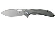 Bestech ESKRA M390, Stone Wash, Titanium, Grey BT1813C - KNIFESTOCK