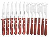 Tramontina Churrasco Jumbo 12-Piece Cutlery Set in Gift Package, Red  21198/776 - KNIFESTOCK