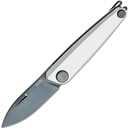 ANV Knives Z050 DLC Black/Plain edge, Dural Silver/Slipjoint - ANVZ050-006 - KNIFESTOCK