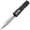 Microtech DIRAC DELTA D/E SATIN FULL SERRATE 227-6 - KNIFESTOCK