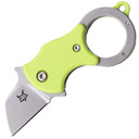 FOX MINI-TA KOKOONTAITTUVA VEITSI VIHREÄ NYLON HDL-1.4116 RUOSTUMATON TERÄS SANDBLASTED BLD - KNIFESTOCK