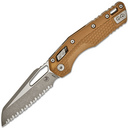 Microtech MSI® S/E Tri-Grip Polymer Dark Earth Apocalyptic® Full Serrated 210T-1 - KNIFESTOCK