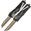 Microtech Combat Troodon HH and WH Molon Labe set Apocalyptic Bronze 219-13SETMLS - KNIFESTOCK