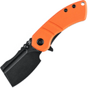 Kansept Korvid M Black TiCn Coated 154CM Orange G10 T2030A7 - KNIFESTOCK