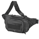 DEFCON 5 Tactical waist bag in black color - KNIFESTOCK