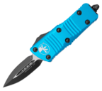 Microtech Mini Troodon d/E BLK STD TURQUOISE 238-1TQ - KNIFESTOCK