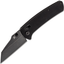 Kansept Main Street Black Stonewashed 154CM, Black G10 T1015V1(Crossbar Lock) - KNIFESTOCK