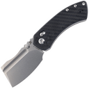 Kansept Korvid V Stonewashed D2 Twill Carbon Fiber, G10 TE2030V7 - KNIFESTOCK