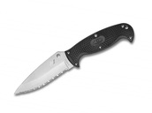 Spyderco Jumpmaster 2 Lightweight Black H1 FB24SBK2 - KNIFESTOCK